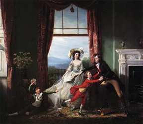 La famille Stillwell, 1786